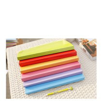 A4彩色強(qiáng)力雙夾文件夾 高效文具助力辦公資料整理